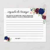 タイムカプセルアドバイスカップルは英語をシャワースペインの (裏面)