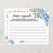 タイムカプセルアドバイスカップルシャワー英語スペインの (正面/裏面)