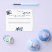 タイムカプセルアドバイスカップルブライダルシャワーカードフライ チラシ (シングル)