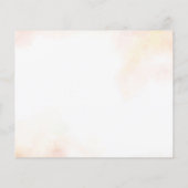 タイムカプセルアドバイスクリスマスブライダルシャワーカードF チラシ (裏面)