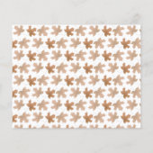 タイムカプセルアドバイスボホーオータムブライダルシャワーカード チラシ (裏面)