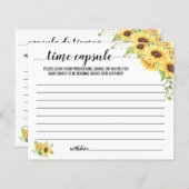 タイムカプセルアドバイス(ベビー英語) スペインの (正面/裏面)