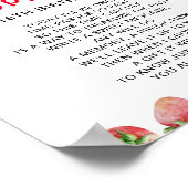 タイムカプセルストロベリー1回目の誕生日 ポスター (角)