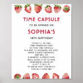 タイムカプセルストロベリー1回目の誕生日 ポスター (正面)