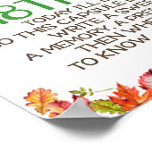 タイムカプセルパンプキンハーベストトラック秋 ポスター (角)