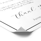 タイムカプセルミニマリスト赤ちゃんシャワーゲーム ポスター (角)