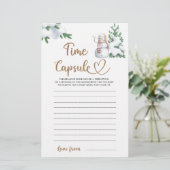 タイムカプセル冬の赤ちゃんシャワーゲーム (スタンド正面)