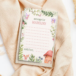 タイムカプセル妖精の最初の誕生日メッセージ