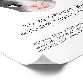 タイムカプセル記号 |カワイガール誕生日パーティー ポスター (角)