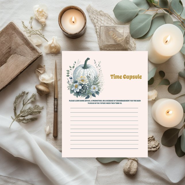 タイムカプセル赤ちゃんシャワーゲーム (クリエイターアップロード済み)