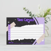 タイムカプセル1stバースデーカード サンキューカード (スタンド正面)