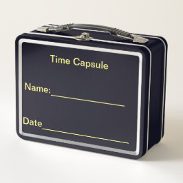 タイムカプセル メタルランチボックス