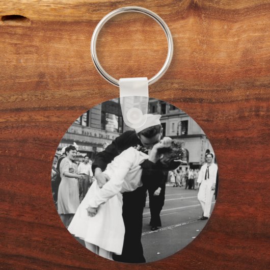 タイムキスをするズスクエアでの戦争さよなら キーホルダー (正面)