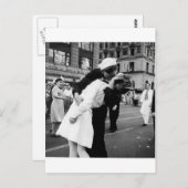 タイムキスをするズスクエアでの戦争さよなら ポストカード (正面/裏面)