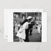 タイムキスをするズスクエアでの戦争さよなら ポストカード (正面/裏面)