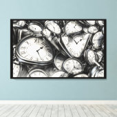 タイムキャンバスウォールアートのコレクション キャンバスプリント (インサイチュ (ウッドフロア))