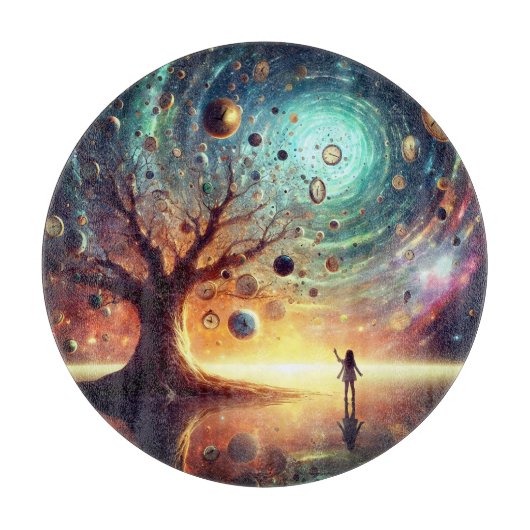 タイムキーパーズグローブ カッティングボード (正面)