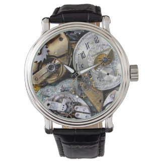 タイムギアスチームパンクビクトリアンヴィンテージポケットウォッチ 腕時計