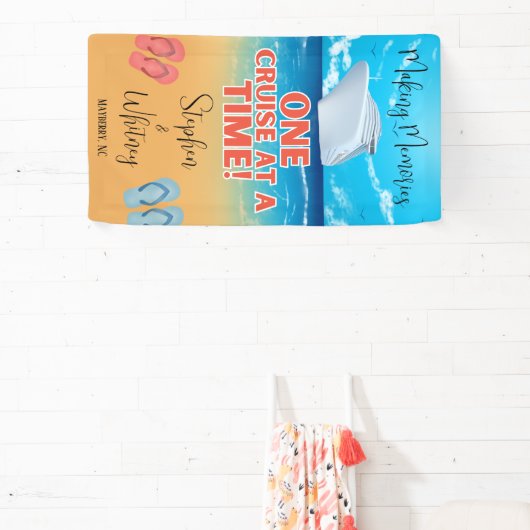 タイムクルーズドアで思い出を1回クルーズ 横断幕 (インサイチュ)