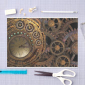 タイムクロックギアの切り離し 薄葉紙 (クラフト)