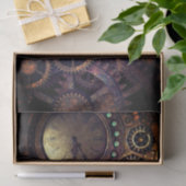 タイムクロックギアダークデコップページティッシュペーパー 薄葉紙 (ギフト)