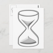 タイムグラス/タイマー ポストカード (正面/裏面)