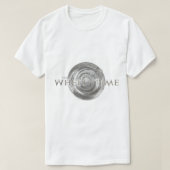 タイムショーロゴのホイール Tシャツ (デザイン正面)