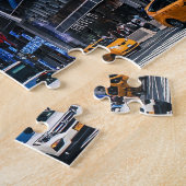 タイムスクエアニューヨーク。 ジグソーパズル (側面)