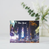 タイムスクエアニューヨーク ポストカード (スタンド正面)