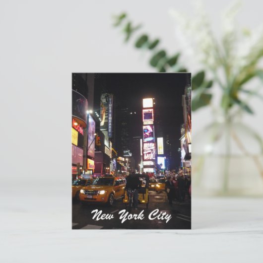 タイムスクエアニューヨーク ポストカード (スタンド正面)