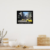 タイムスクエア – ニューヨークシティ ポスター (キッチン)