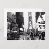 タイムスクエアNYCポストカード ポストカード (正面/裏面)
