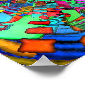 タイムスケール錯覚1 ポスター (角)