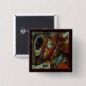 タイムスプリット抽象芸術アート 缶バッジ (正面&裏面)