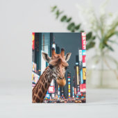 タイムズスクエアのキリン シーズンポストカード (スタンド正面)