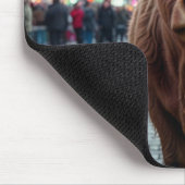 タイムズスクエアのハイランド牛 マウスパッド (コーナー)