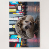 タイムズスクエアのハリネズミ ジグソーパズル (縦)