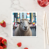 タイムズスクエアの羊 スタンダードカクテルナプキン (インサイチュ)