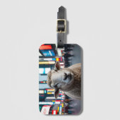 タイムズスクエアの羊 ラゲッジタグ (正面縦)