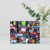 タイムズスクエアアットナイト ポストカード (スタンド正面)