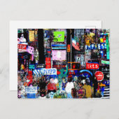タイムズスクエアアットナイト ポストカード (正面/裏面)