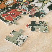 タイムズスクエアグランドセントラルシャトルサブウェイステーション ジグソーパズル (側面)