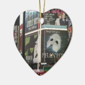 タイムズスクエアニューヨークシティニューヨーククリスマス セラミックオーナメント (左)