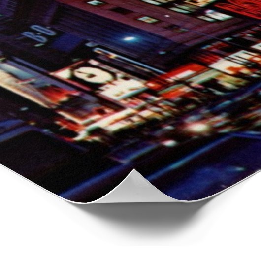 タイムズスクエアニューヨークシティヴィンテージ ポスター (角)