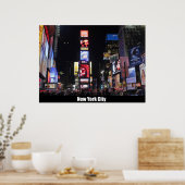 タイムズスクエアニューヨークシティ ポスター (キッチン)