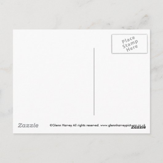 タイムズスクエアニューヨークシティ ポストカード (裏面)