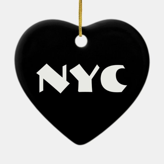 タイムズスクエアニューヨークシティNYCネオンシンボルや象徴写真 セラミックオーナメント (裏面)