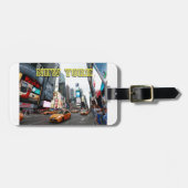 タイムズスクエアニューヨークシティUSA ラゲッジタグ (正面横)