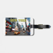 タイムズスクエアニューヨークシティUSA ラゲッジタグ (裏面横)