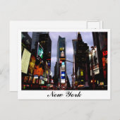 タイムズスクエアポストカードニューヨーク ポストカード (正面/裏面)